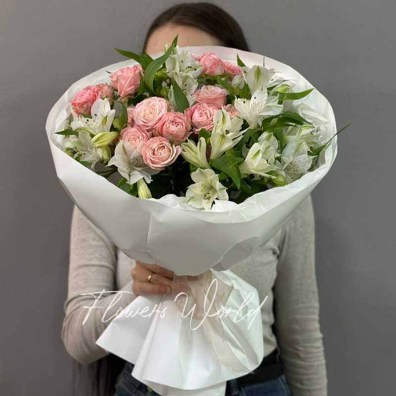 Сборный букет «Стать счастливой »