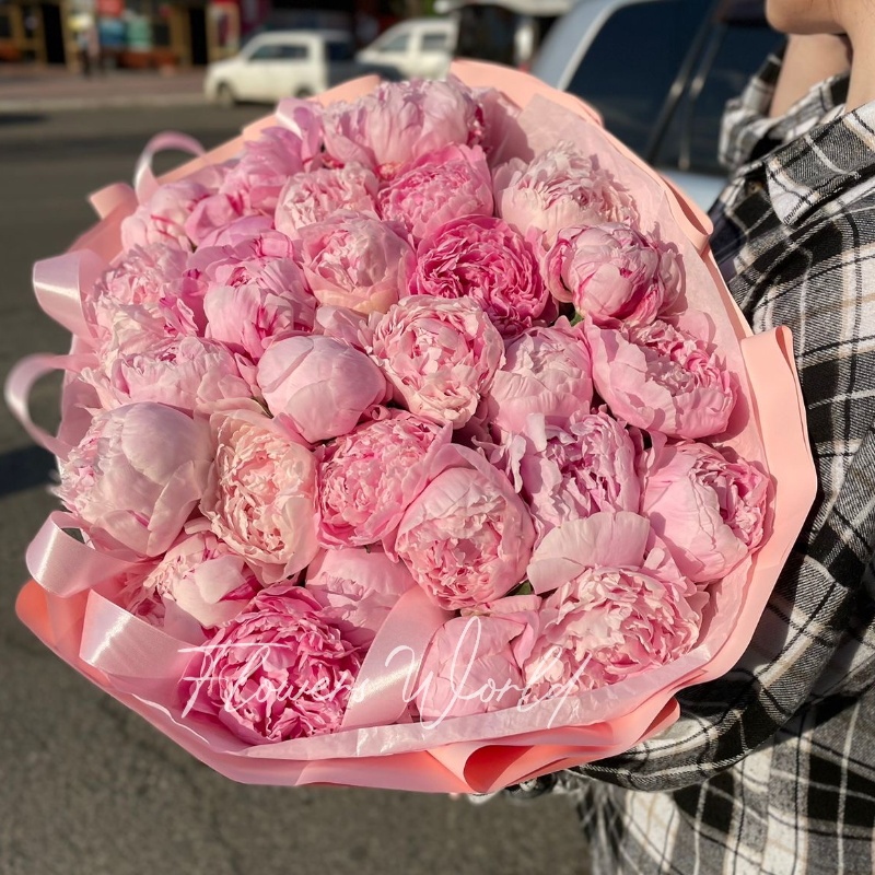 Букет «Букет из 31 пиона»