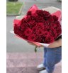Монобукет из красных роз «Баунти»