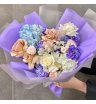 Сборный букет «В лиловых цветах»