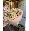 Монобукет «Из нежных кустовых роз» 1