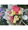 Сборный букет «С пионовидными  розами и пионом» 1