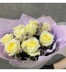 Букет «Из сливочных роз»