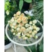 Монобукет «Охапка кустовых роз » 1