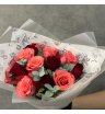 Из коралловых и красных роз 1