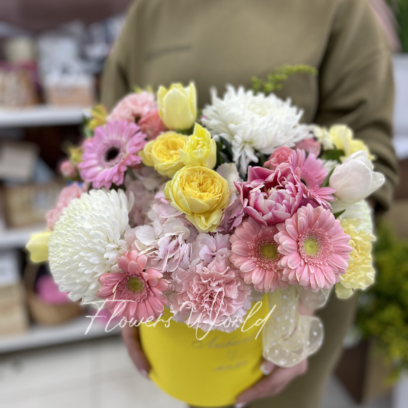 Весенняя композиция для мамы 1